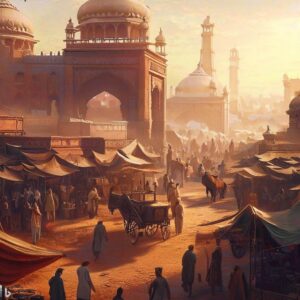 Delhi-Market-During-Mughal-Era